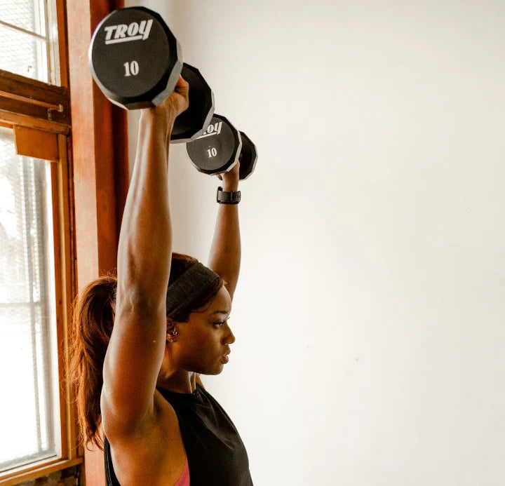 Troy 12-Sided Urethane Dumbbell | TSD-U