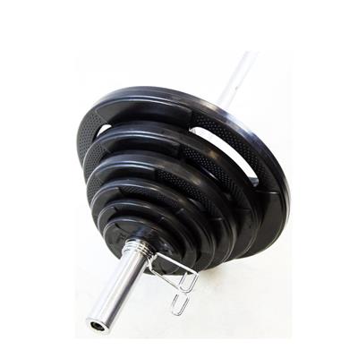 Troy USA Rubber Olympic Grip Plate Set | GP-R