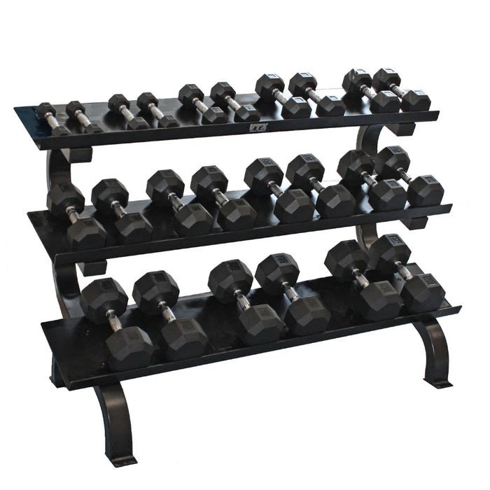 Troy VTX 3-Tier Dumbbell Shelf Storage Rack | GTDR-3
