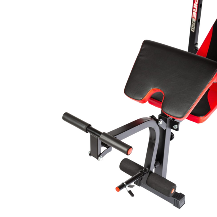 YORK Aspire 320 Multi Purpose Flat to Incline Bench with Arm/Leg Curl