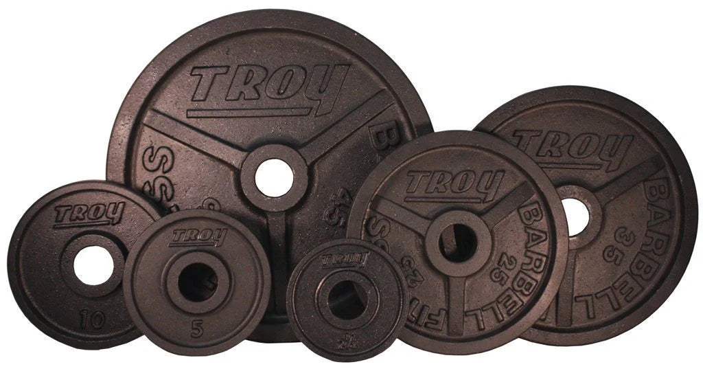 Troy Premium Black Cast Iron Bumper Plate | PO