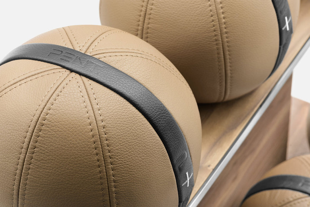 MOXA™ POWER - Weighted Gym Balls With Horizontal Rack