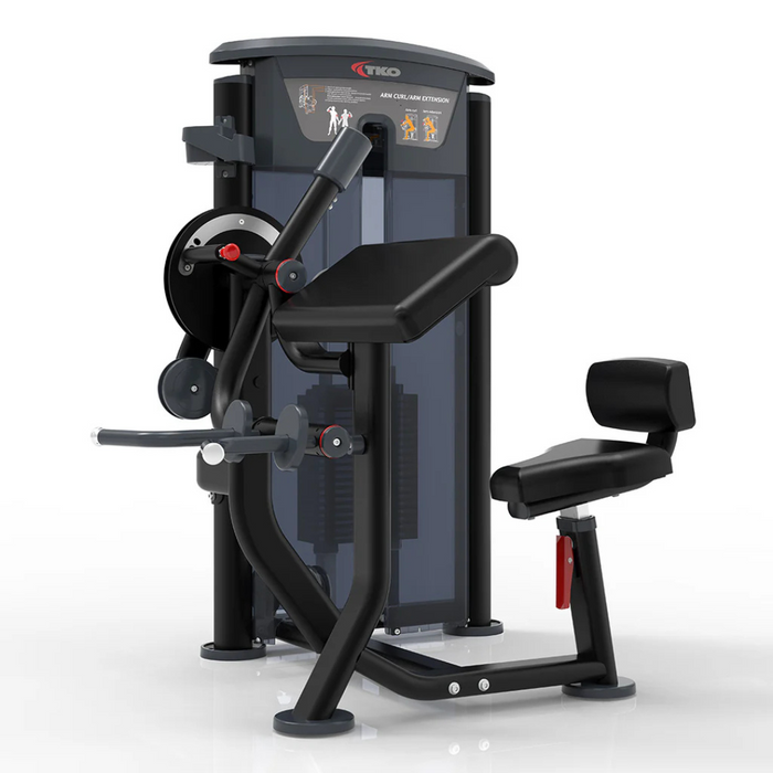 TKO Bicep Curl/Tricep Extension Machine | 7063-G2