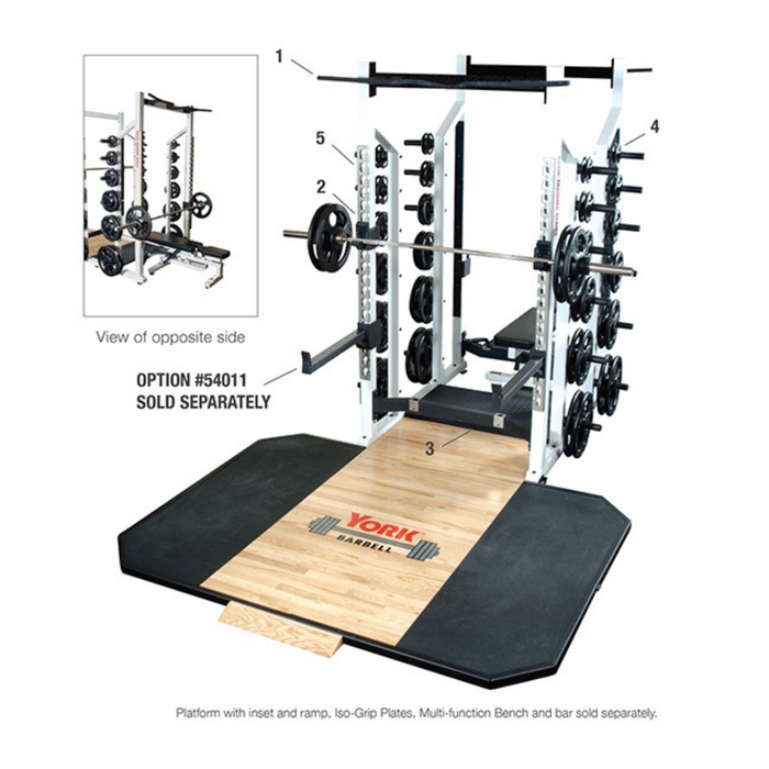 YORK STS Double Half Rack Set