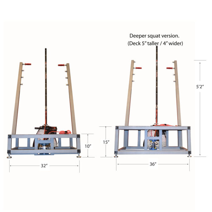 VersaClimber VersaPulley Squat Deck