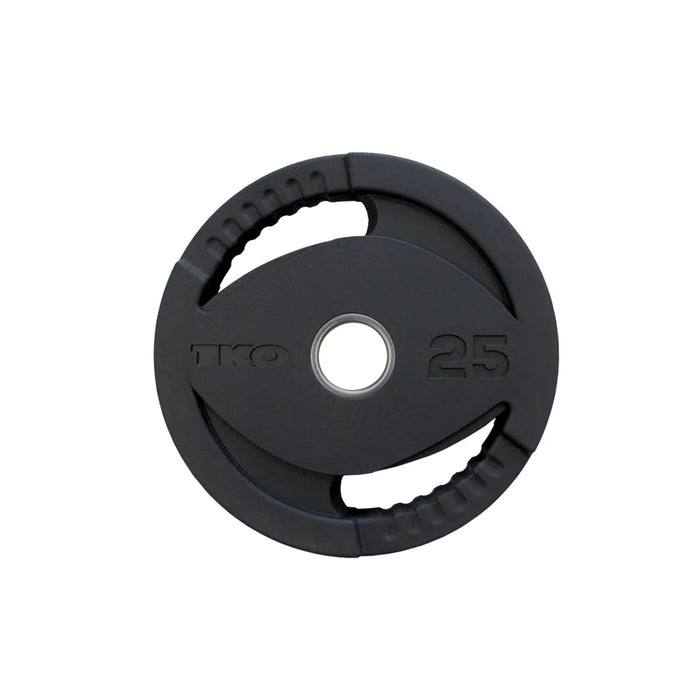 TKO Olympic Rubber Plate Set with Plate Tree | S6210-OR255