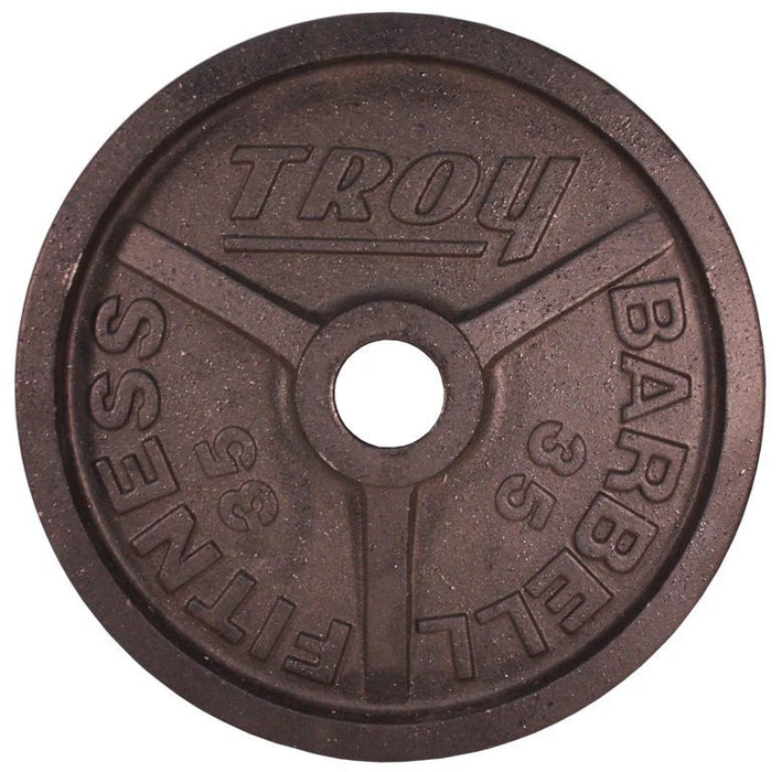 Troy Premium Olympic Cast Iron Bumper Plate | PO