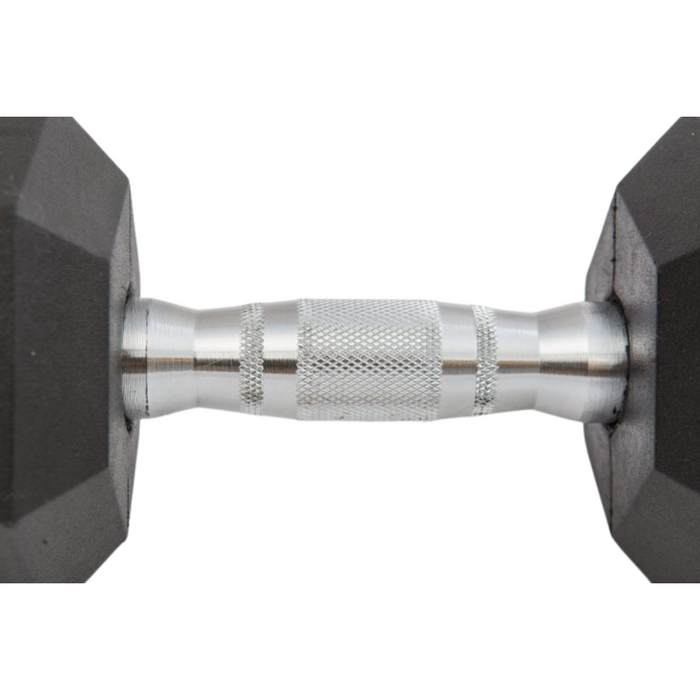 YORK Rubber Hex Dumbbell