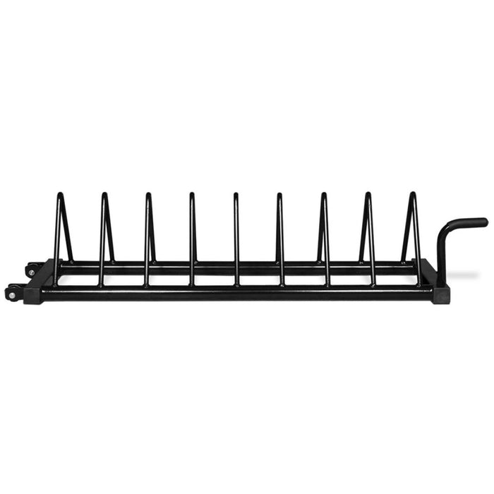 Intek Strength Long Horizontal Bumper Plate Storage Rack