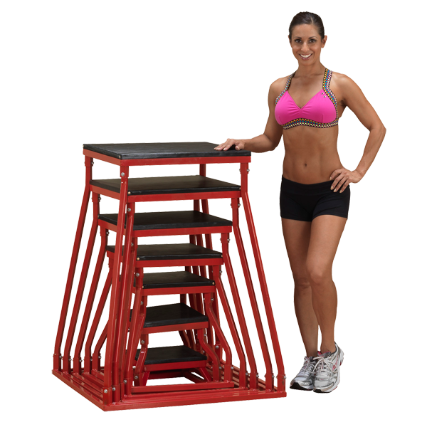 Body-Solid Tools BSTPB Plyo Box Set