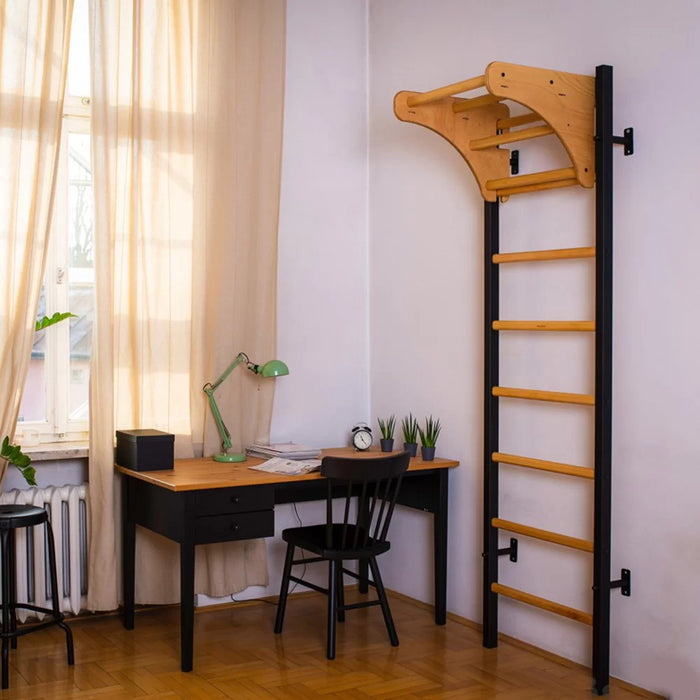 BenchK 211 Wall Bars with Adjustable Pull-up Bar