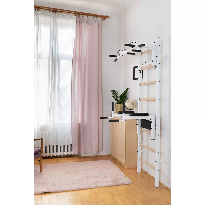 BenchK 232 Wall Bars with Pull-up Bar & Dip Bar