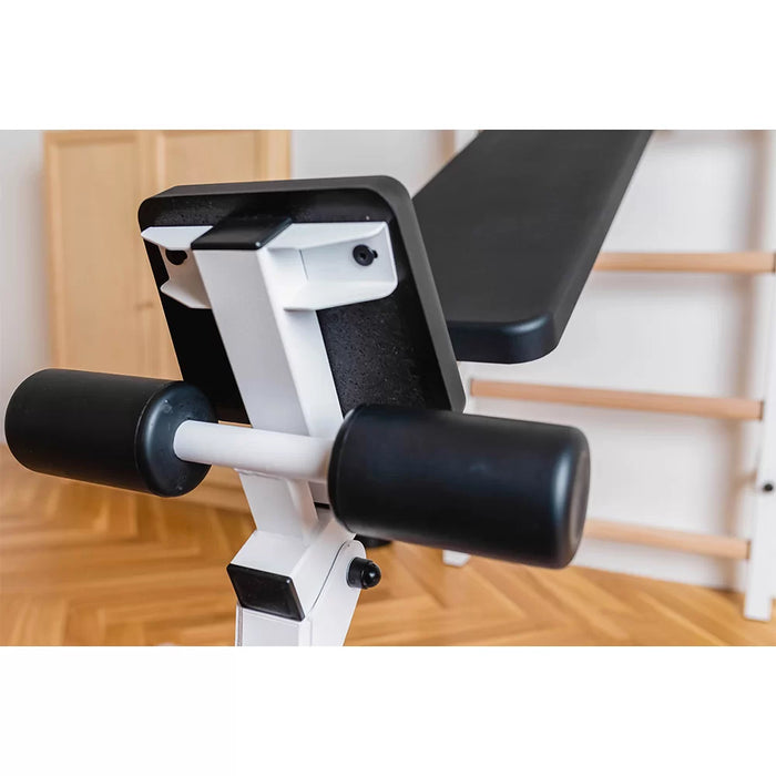 BenchK 233 Wall Bars with Pull-up Bar, Dip Bar & Workout Bench