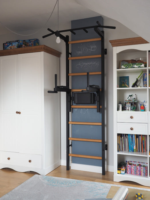 BenchK 222 Wall Bars with Pull-up Bar & Dip Bar