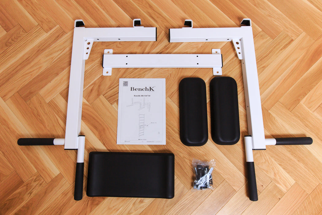 BenchK 222 Wall Bars with Pull-up Bar & Dip Bar