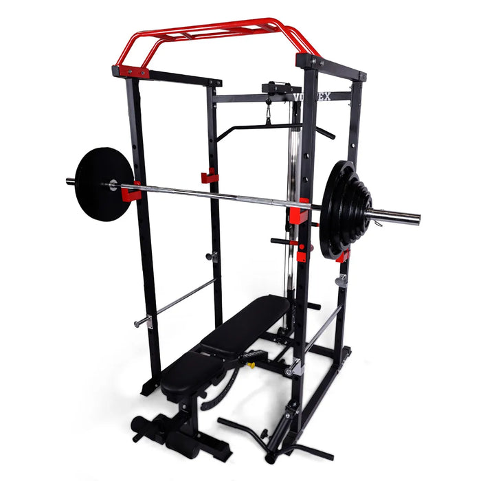 Vortex Strength RBVX10 Squat Cage with Lat Pulldown