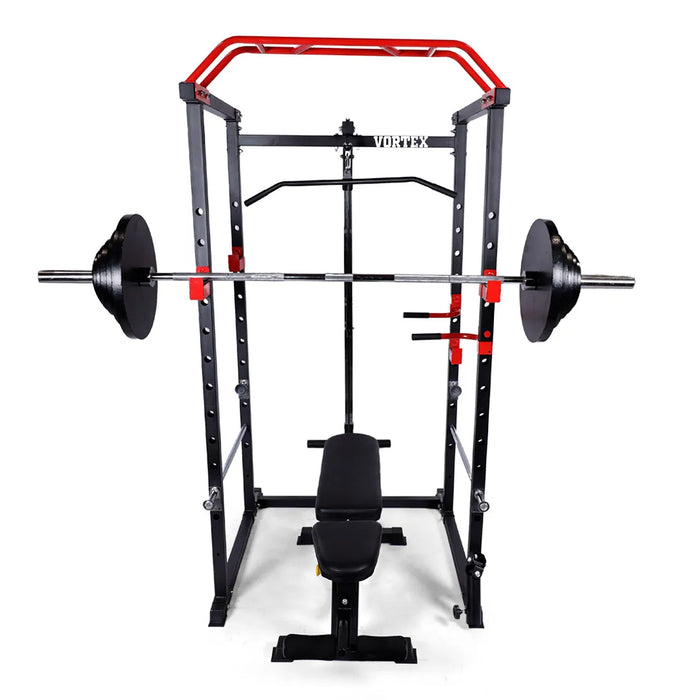 Vortex Strength RBVX10 Squat Cage with Lat Pulldown