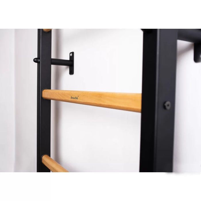 BenchK 212 Wall Bars with Adjustable Pull-up Bar & BenchTop