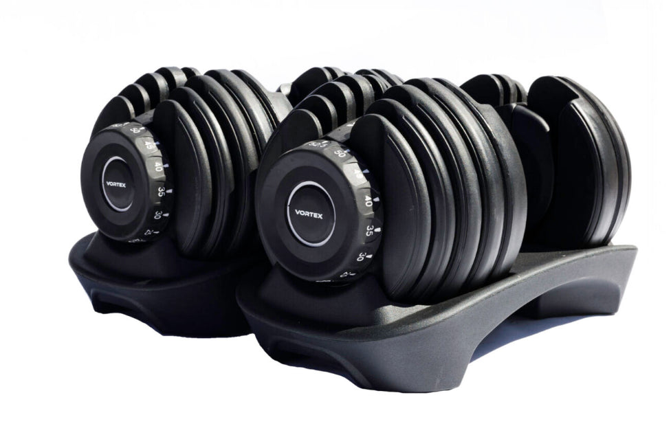 Vortex Strength VSADJ552 Adjustable Dumbbells (5-52.5 lbs)