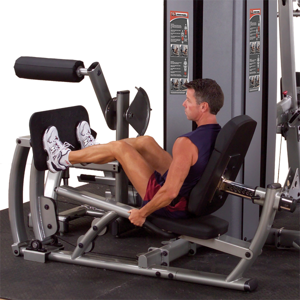 Body-Solid Pro Dual Leg Press & Calf Extension Component for DGYM