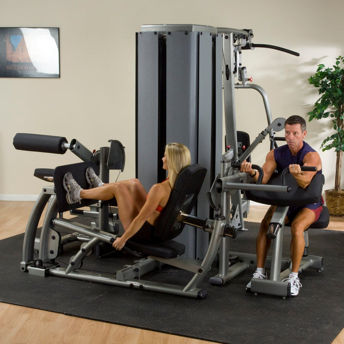 Body-Solid Pro Dual DGYM Base Frame for Modular Gym System