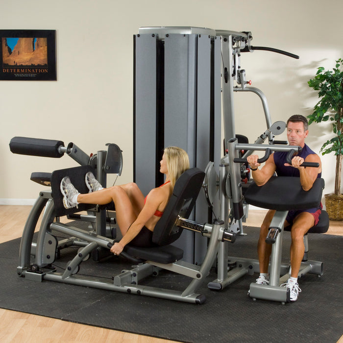 Body-Solid Pro Dual DGYM Base Frame for Modular Gym System