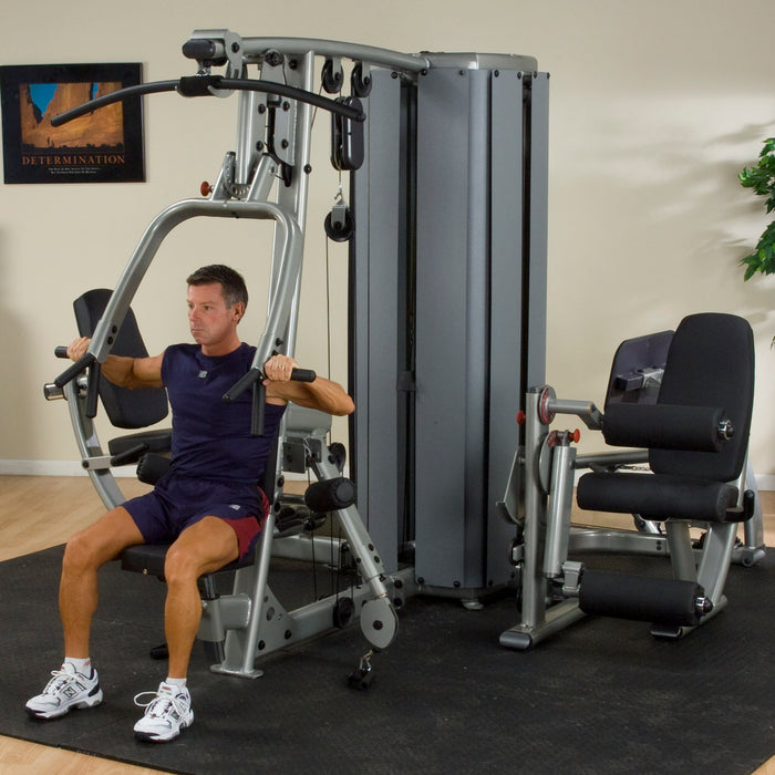 Body-Solid Pro Dual DGYM Base Frame for Modular Gym System