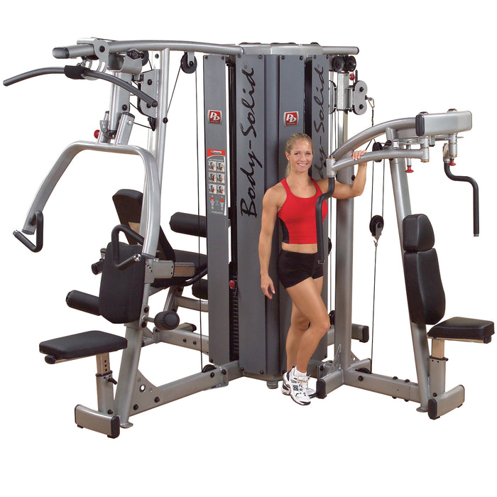 Body-Solid Pro Dual DGYM Base Frame for Modular Gym System