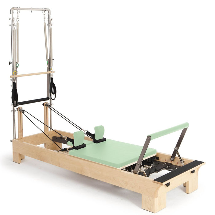 Elina Pilates Wood Reformer with Tower Bundle