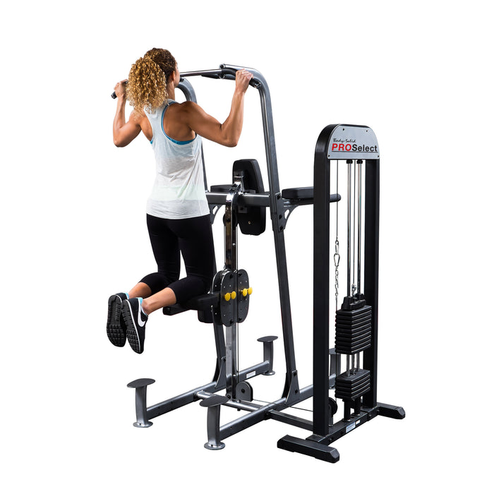 Body-Solid FCD-STK PRO-Select Weight Assisted Chin/Dip Machine