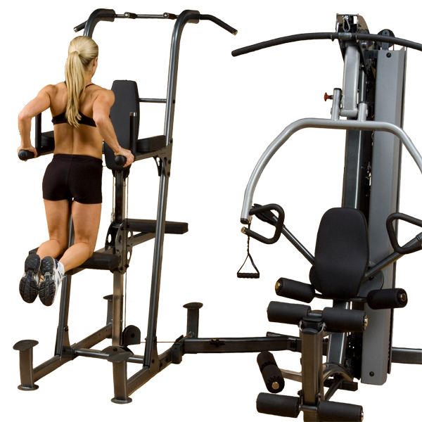 Body-Solid FCDWA Weight Assisted Dip/Pull-Up Attachment for FUSION Series