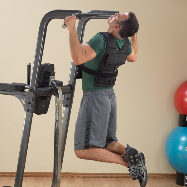 Body-Solid FCD Vertical Knee Raise/Dip/Pull Up Attachment for FUSION Series