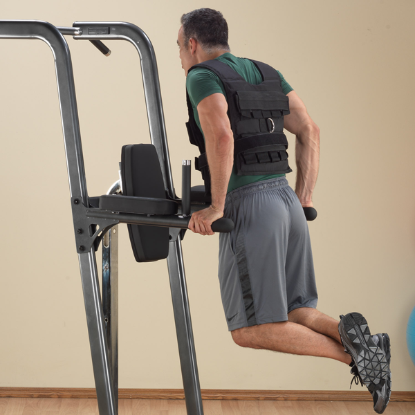 Body-Solid FCD Vertical Knee Raise/Dip/Pull Up Attachment for FUSION Series