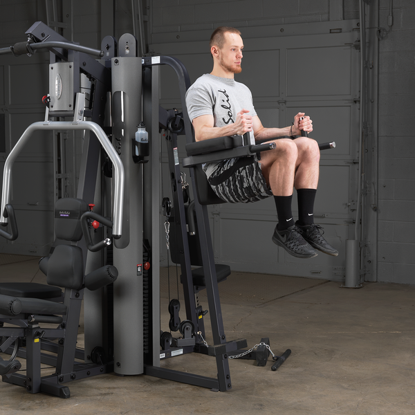 Body-Solid GKR9 Vertical Knee Raise and Dip Station Attachment for G9S