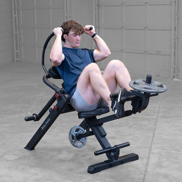 Body-Solid GAB300 Semi-Recumbent Abs Bench