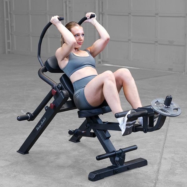 Body-Solid GAB300 Semi-Recumbent Abs Bench