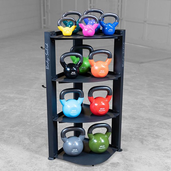 Body-Solid GAR75 Corner Multi Accessory Storage Rack