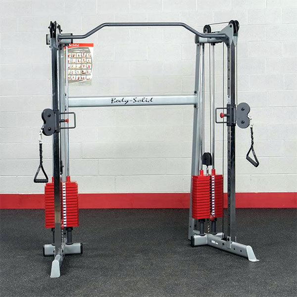 Body-Solid Tools HP200 Red Steel Weight Stack