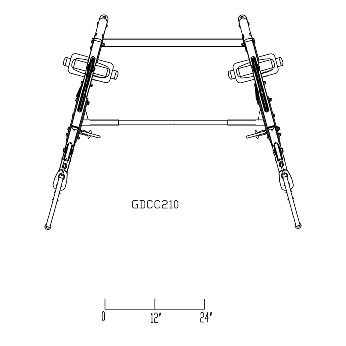 Body-Solid GDCC210 Compact Functional Trainer Machine