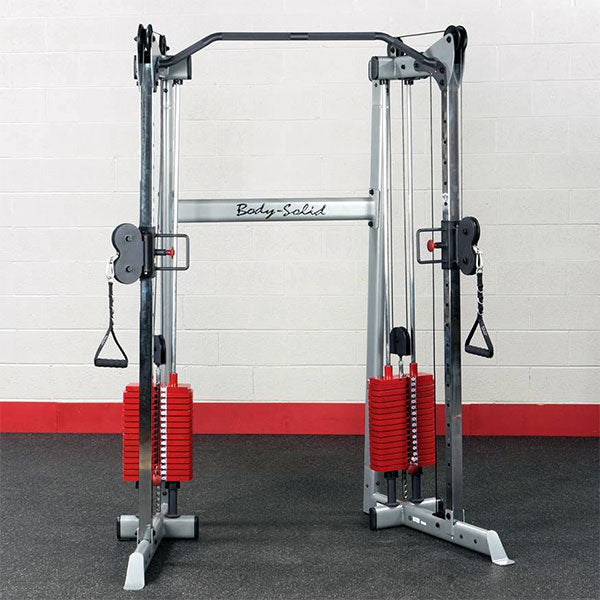 Body-Solid Tools HP200 Red Steel Weight Stack