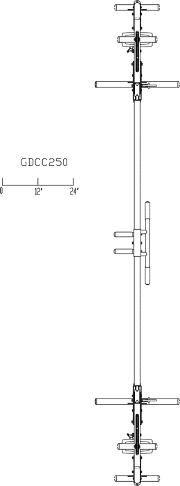 Body-Solid GDCC250 Deluxe Cable Crossover Machine