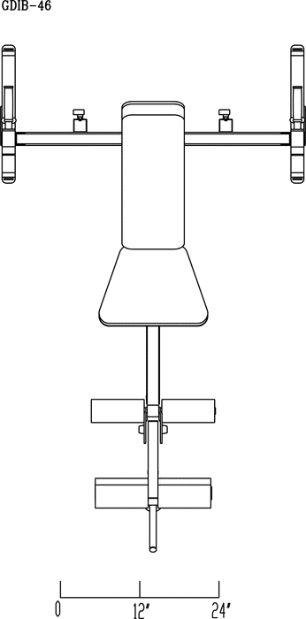 Body-Solid GDIB46L PowerCenter Combo Bench