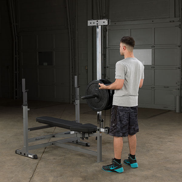 Body-Solid GDIB46LP4 PowerCenter Combo Bench Lat Package