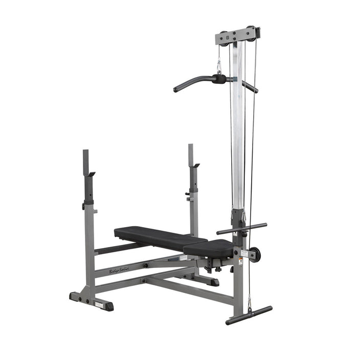 Body-Solid GDIB46LP4 PowerCenter Combo Bench Lat Package