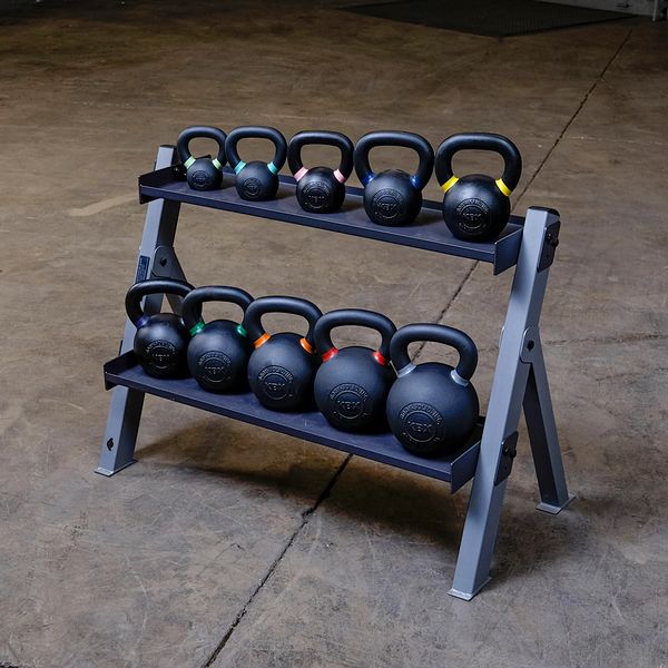 Body-Solid GDKR100 Dumbbell/Kettlebell Rack