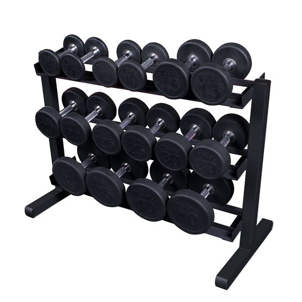 Body-Solid GDR363B 3-Tier Dumbbell Rack