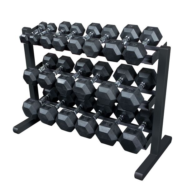 Body-Solid GDR363B 3-Tier Dumbbell Rack