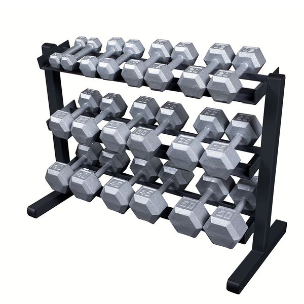 Body-Solid GDR363B 3-Tier Dumbbell Rack