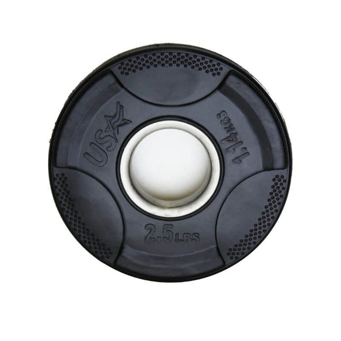 Troy USA Rubber Olympic Grip Plate Set | GP-R