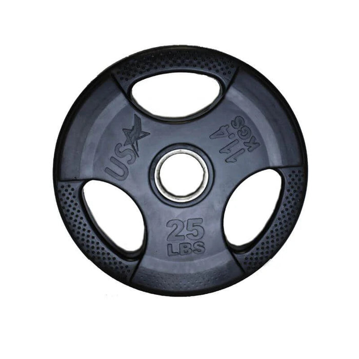 Troy USA Rubber Olympic Grip Plate | GP-R